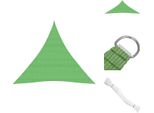 Vidaxl Tenda Da Sole 160 G/M² Verde Chiaro 4,5X4,5X4,5 M Hdpe - Ombrelloni E Tende Da Sole