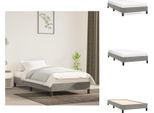 Vidaxl Struttura Letto Grigio Chiaro 90X200 Cm In Velluto - Letti E Strutture Letto