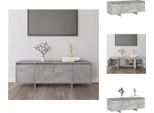 Vidaxl Mobile Tv Grigio Cemento 120X30X40,5 Cm Materiale A Base Di Legno - Mobili Tv