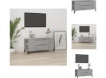 Vidaxl Mobile Tv Grigio Sonoma 102X44,5X50 Cm In Legno - Mobili Tv