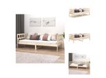 Vidaxl Letto Da Giorno In Pino Massiccio 80X200 Cm - Letti E Strutture Letto