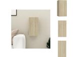 Mobile Tv Vidaxl Rovere Sonoma 30,5X30X60 Cm Materiale A Base Di Legno - Mobili Tv