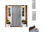 Vidaxl Tenda Zanzariera Marrone E Beige 90X220 Cm In Ciniglia - Zanzariera