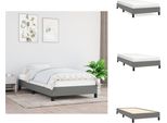 Vidaxl Struttura Letto Grigio Scuro 80X200 Cm In Tessuto - Letti E Strutture Letto