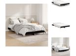 Vidaxl Struttura Letto Nera 120X190 Cm In Legno - Letti E Strutture Letto