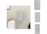 Mobile Tv Vidaxl Grigio Cemento 30,5X30X60 Cm Materiale A Base Di Legno - Mobili Tv