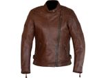 Giacca In Pelle Da Moto Merlin Bristol D3O Cafe Da Donna, Marrone, M