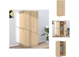Vidaxl Armadio Rovere Sonoma 80X52X180 Cm In Legno - Armadi