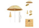 Vidaxl Ombrellone Da Spiaggia Natura 240 Cm Stile Hawaii - Ombrelloni E Tende Da Sole