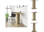 Vidaxl Tavolo Da Bistrot Rovere Sonoma 60X60X75 Cm In Legno - Tavoli Da Pranzo