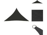 Vidaxl Tenda Da Sole In Tessuto Oxford Triangolare 3X3X4,24 M Antracite - Ombrelloni E Tende Da Sole
