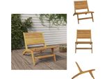 Vidaxl Sedia Da Giardino In Legno Massiccio Teak - Sedie Da Giardino