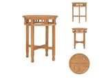 Vidaxl Tavolo Da Bistrot Ø60X60 Cm In Legno Massiccio Teak - Tavoli Da Pranzo