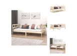 Vidaxl Letto Da Giorno In Pino Massiccio 90X190 Cm - Letti E Strutture Letto