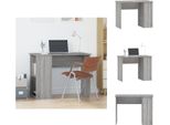 Vidaxl Scrivania Grigio Sonoma 100X55X75 Cm In Legno - Scrivanie