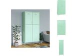 Vidaxl Armadio Verde Menta 90X50X180 Cm In Acciaio - Armadi