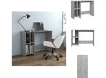 Vidaxl Scrivania Per Computer Grigio Cemento 102,5X35X75 Cm In Legno - Scrivanie