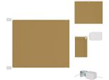 Vidaxl Tenda Verticale Beige 60X800 Cm Tessuto Oxford - Ombrelloni E Tende Da Sole
