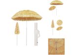Vidaxl Ombrellone Da Spiaggia Natura 180 Cm Stile Hawaii - Ombrelloni E Tende Da Sole