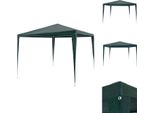 Vidaxl Tenda Per Feste 3X3 M Pe Verde - Padiglioni E Tende Per Feste