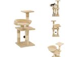 Vidaxl Tiragraffi Per Gatti Con Tiragraffi In Sisal 65 Cm Beige - Tiragraffi