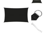 Vidaxl Tenda Da Sole 160 G/M² Nero 2X4,5 M Hdpe - Ombrelloni E Tende Da Sole