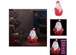 Vidaxl Led Babbo Natale In Acrilico Per Interni Ed Esterni 28 Cm - Illuminazione Natalizia