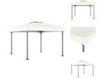 Vidaxl Gazebo 300 X 300 Cm In Alluminio Crema - Gazebo E Tende Per Feste