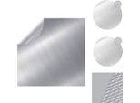 Vidaxl Copertura Per Piscina Argento 488 Cm Pe - Coperture E Rivestimenti Per Piscine