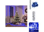 Vidaxl Luci Da Fata A Led Con 1000 Led Blu 11 M Pvc - Illuminazione Natalizia