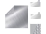 Vidaxl Copertura Per Piscina Argento 450X220 Cm Pe - Coperture E Rivestimenti Per Piscine