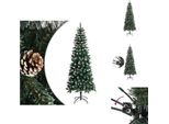 Vidaxl Albero Di Natale Artificiale Con Supporto Verde 210 Cm Pvc - Alberi Di Natale