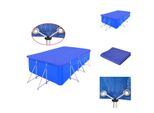 Vidaxl Copertura Per Piscine In Pe Rettangolare 90 G/Mq 400X207 Cm - Coperture E Sottocoperture Per Piscine