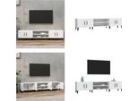 Mobile Tv Vidaxl Bianco 180X31,5X40 Cm In Legno - Mobile Tv - Mobile Tv - Mobile Tv - Porta Tv
