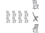 Vidaxl Sedie Da Giardino Pieghevoli 8 Pz. Legno Massiccio Di Acacia - Sedie Da Giardino