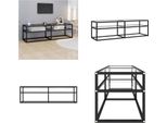 Vidaxl Mobile Tv Trasparente 140X40X40,5 Cm In Vetro Temperato - Mobile Tv - Mobili Tv - Porta Tv - Mobili Tv