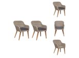 Vidaxl Sedie Da Giardino Con Cuscini 2 Pz. Poly Rattan Brown - Sedie Da Giardino