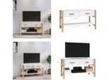 Vidaxl Mobile Tv Bianco 82X38X45 Cm In Legno - Mobile Tv - Mobili Tv - Mobili Tv - Porta Tv