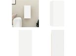 Vidaxl Mobile Tv Bianco 30,5X30X60 Cm In Legno - Mobile Tv - Mobili Tv - Mobile Tv Sospeso - Mobili Tv Sospesi
