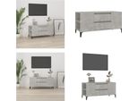 Vidaxl Mobile Tv Grigio Cemento 102X44,5X50 Cm Materiale Legno - Mobile Tv - Mobili Tv - Mobili Tv - Porta Tv