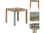 Vidaxl Tavolo Da Pranzo 82X80X76 Cm In Legno Massiccio Antico - Tavoli Da Pranzo