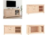 Mobile Tv Vidaxl 103X36,5X52 Cm In Pino Massiccio - Mobile Tv - Mobile Tv - Mobile Tv - Supporto Tv
