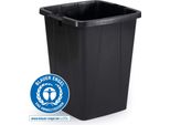 Durable Bidone Quadrato Durabin® Eco 90L , Nero, 1800505221
