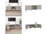 Vidaxl Mobile Tv Grigio Cemento 150X30X50 Cm Materiale A Base Di Legno - Mobile Tv - Mobili Tv - Mobili Tv - Porta Tv