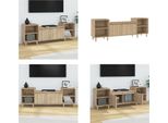 Mobile Tv Vidaxl Rovere Sonoma 160X35X55 Cm Materiale A Base Di Legno - Mobile Tv - Mobile Tv - Mobile Tv - Porta Tv