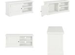 Vidaxl Mobile Tv Bianco 90 X 30 X 40 Cm Legno - Mobile Tv - Mobili Tv - Mobili Tv - Mobili Tv