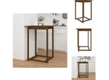Vidaxl Tavolo Da Bar Marrone Miele 80X80X110 Cm In Legno Di Pino Massiccio - Tavoli Da Pranzo