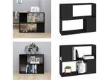 Mobile Tv Vidaxl Nero 80X24X63 Cm In Legno - Mobile Tv - Mobili Tv - Mobili Tv - Mobili Tv