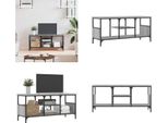 Vidaxl Mobile Tv Grigio Sonoma 100X35X45 Cm Materiale A Base Di Legno E Ferro - Mobile Tv - Mobili Tv - Porta Tv - Mobili Tv