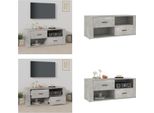 Vidaxl Mobile Tv Grigio Cemento 100X35X40 Cm Materiale A Base Di Legno - Mobile Tv - Mobili Tv - Porta Tv - Mobili Tv